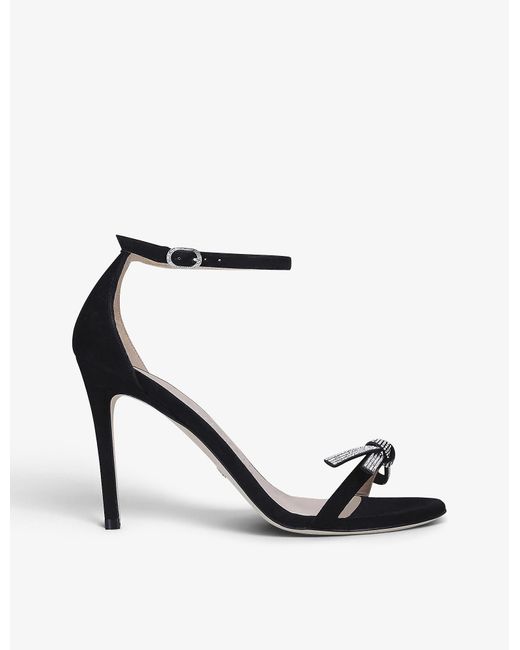 stuart weitzman nudistsong mesh bow