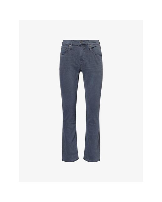 PAIGE Blue Federal Slim Straight-Leg Denim Jeans for men