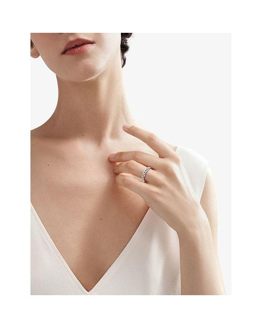 Tiffany & Co White Tiffany T True Narrow 18Ct- Ring