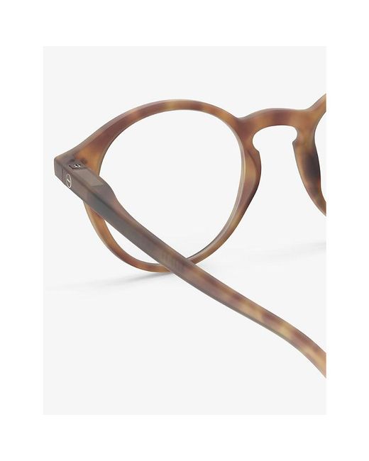 Izipizi Metallic #D Round-Framed Golden Reading Glasses for men