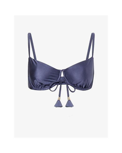 Seafolly Blue Belle Underwire Bikini Top