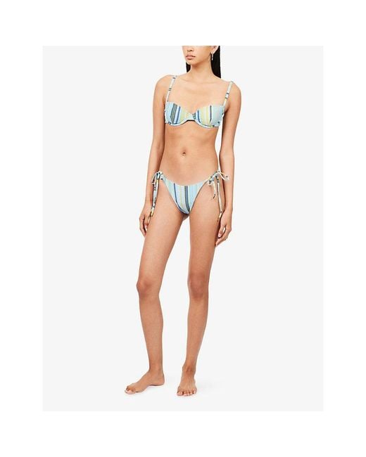 Cheap Monday Blue Palma Bikini Bottom
