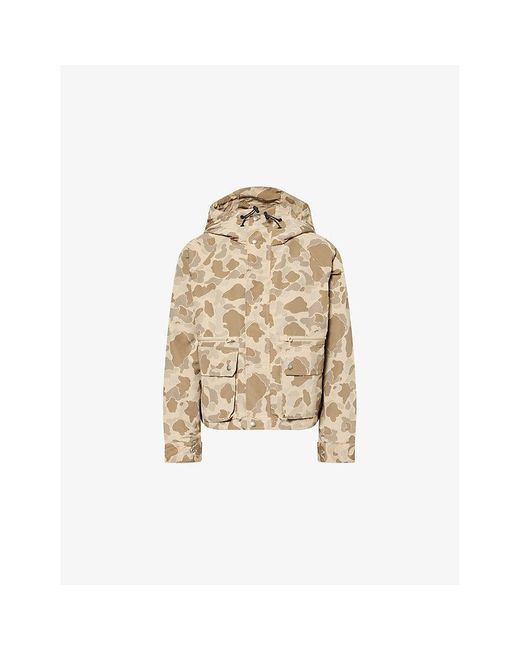 Carhartt Natural W'Irwin Camouflage-Print Woven Jacket