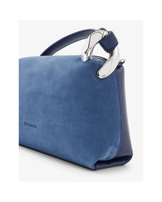 J.W. Anderson Blue Corner Leather Top-handle Bag