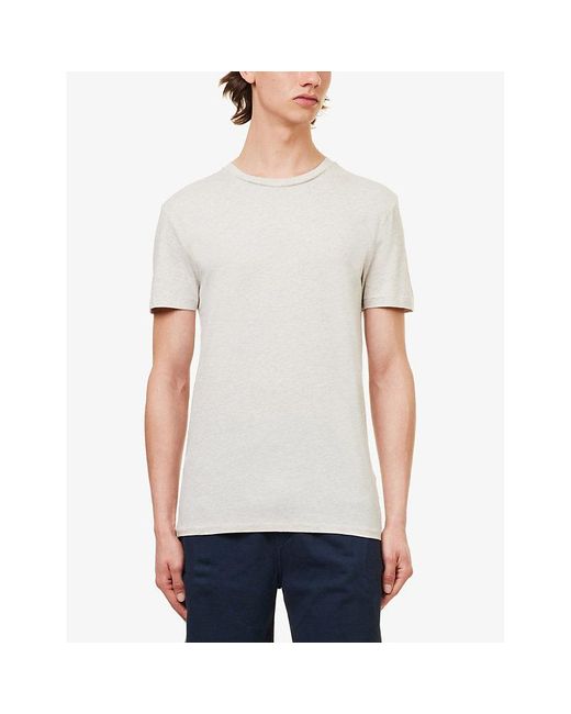 Polo Ralph Lauren White Crew-neck Regular-fit Pack Of Three Cotton-jersey T-shirt for men