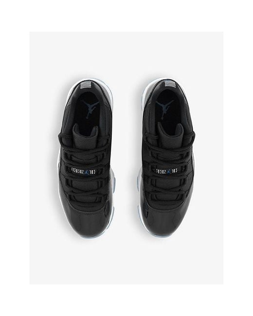 Nike Black Air Jordan 11 Leather Low-top Trainers for men