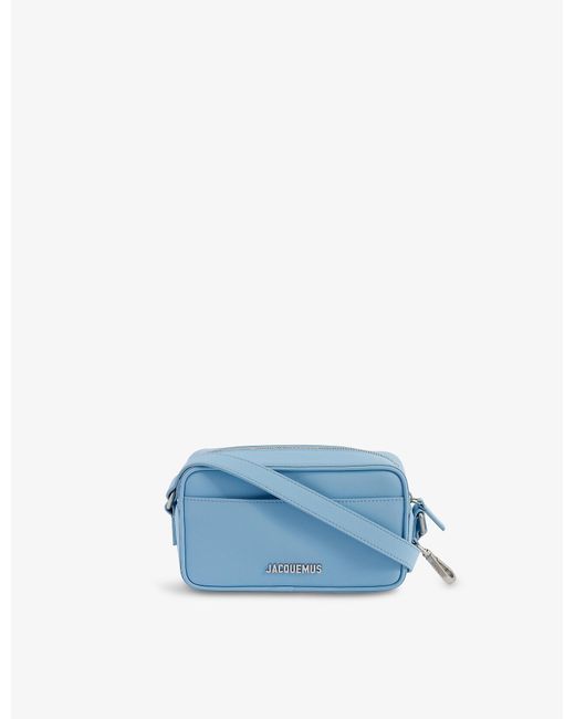 Jacquemus Le Leather Crossbody Bag in Light Blue (Blue) for Men Lyst Australia