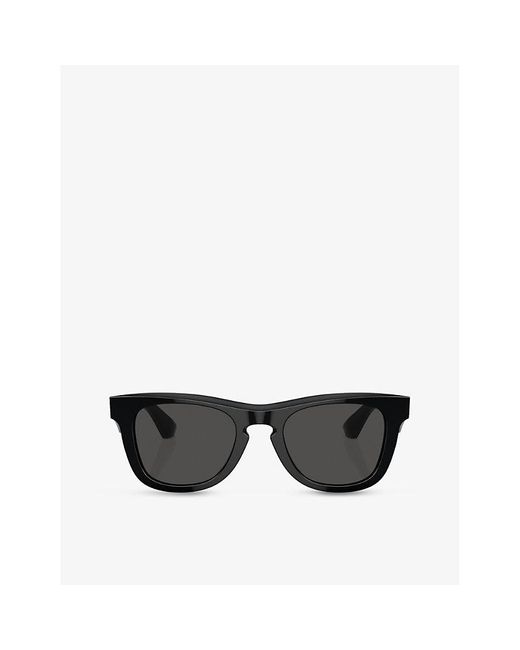 Burberry Black Be4426 Square-frame Acetate Sunglasses