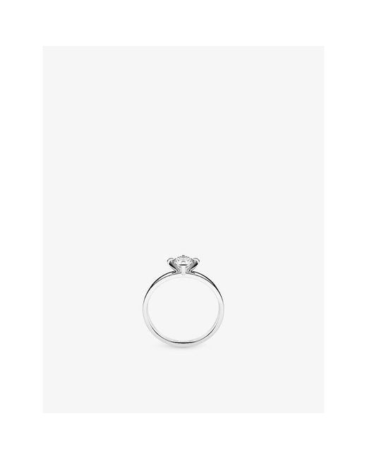 Sif Jakobs White Venice 114Ct- And 0.50Ct Lab-Grown Diamond Ring