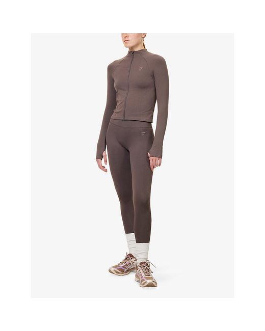 GYMSHARK Gray Soft Sculpt Leggings