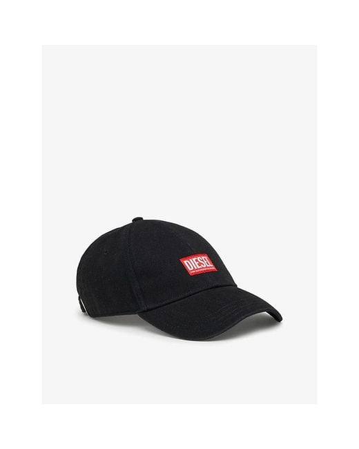DIESEL Black Caps for men