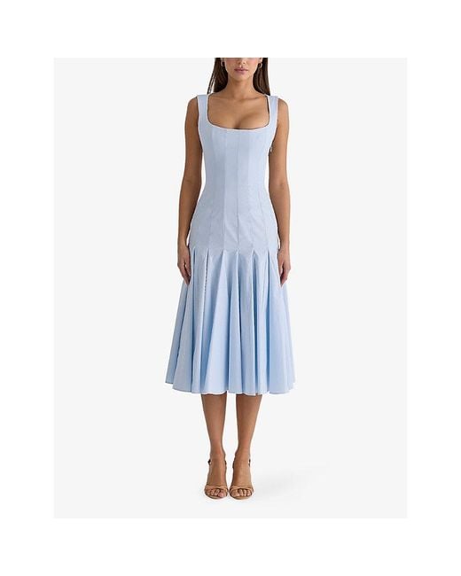 House Of Cb Blue Womens House Of Cb