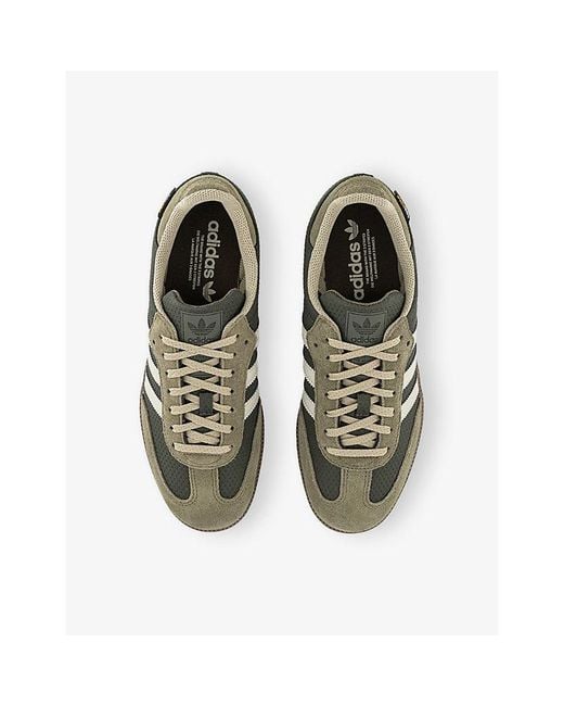 Adidas Green Samba Og Leather Trainers for men