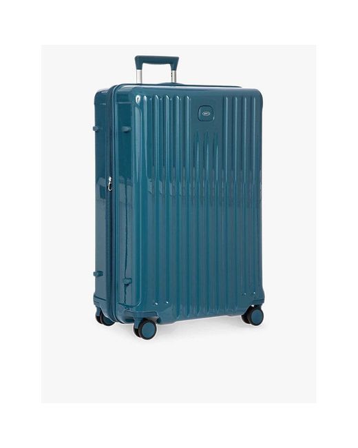 Bric's Blue B-positano Four-wheel Hard-shell Suitcase 78cm