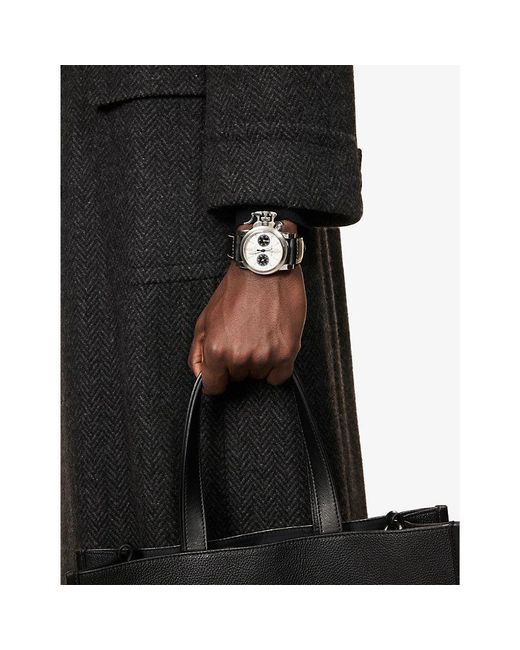 Reselfridges Watches Multicolor Pre-Loved Graham Chronofighter Stainless-Steel Automatic Watch for men