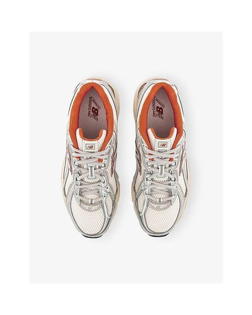 New Balance White 740 Sneakers