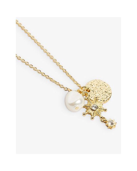 Ted baker gold necklace deals