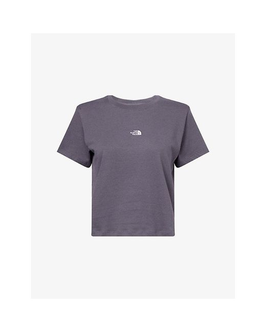 The North Face Purple Essential Short-Sleeve Cutie Cotton T-Shirt