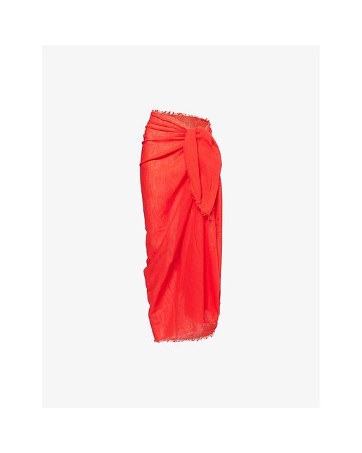 Seafolly Textured Cotton Beach Wrap
