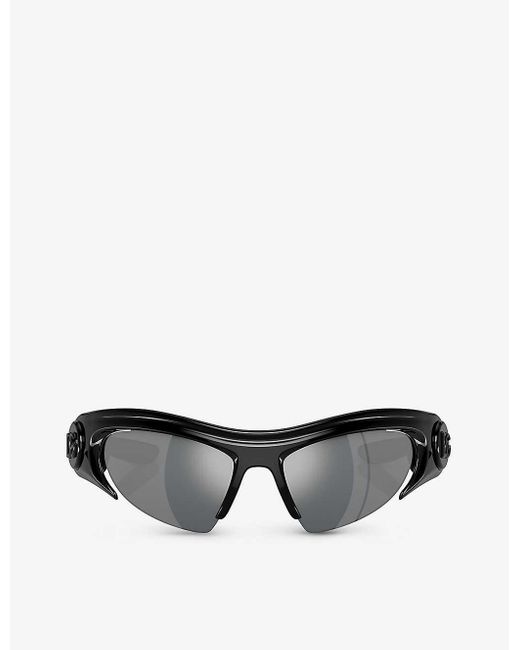 Dolce & Gabbana Black Dg6192 Cat-eye Nylon Sunglasses