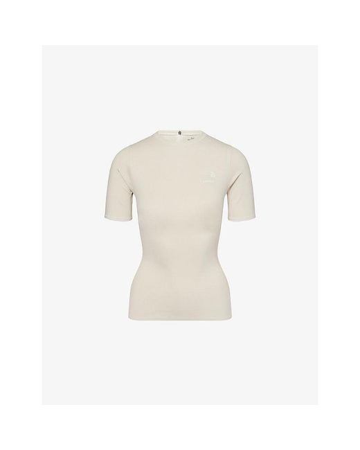 The North Face White X Skims Flared Stretch-Woven Top