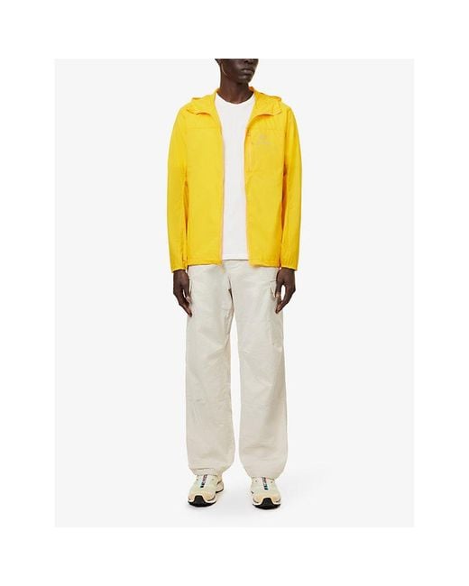 Arc'teryx Yellow Squamish Brand-print Regular-fit Shell Jacket for men