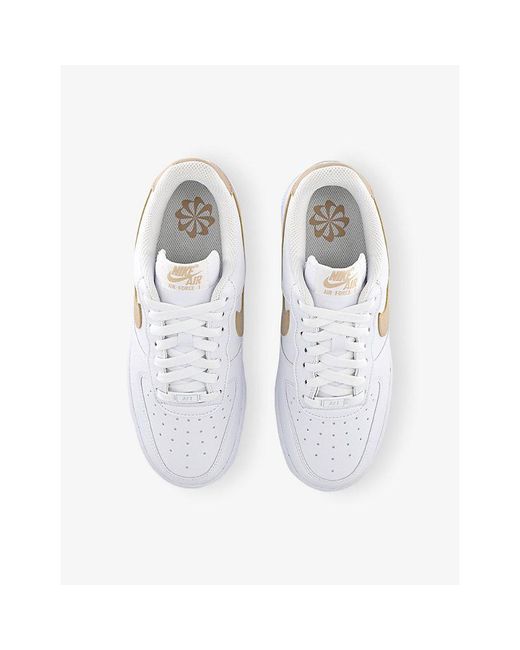 Nike White Air Force 1 '07 Leather Trainers