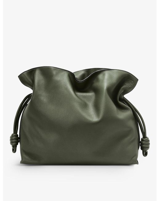 Khaki green clutch bag Clearance