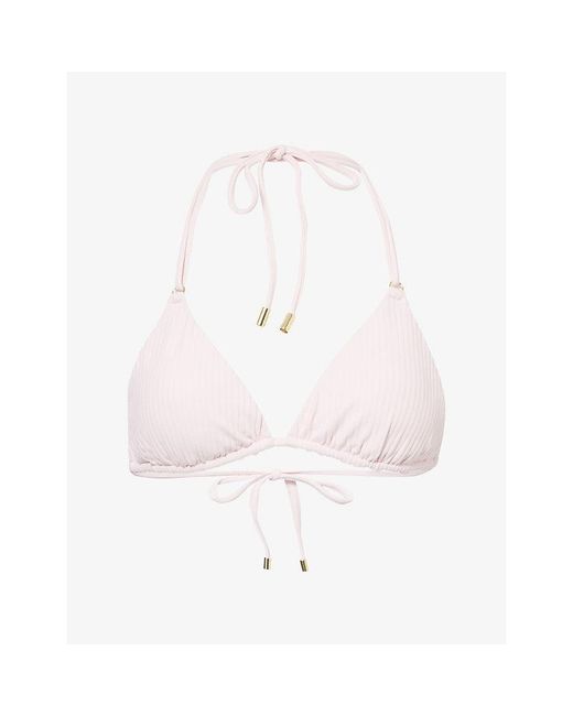 Cheap Monday White Hanalei Bikini Top