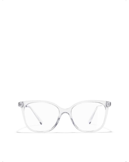Chanel Butterfly Eyeglasses in Natural