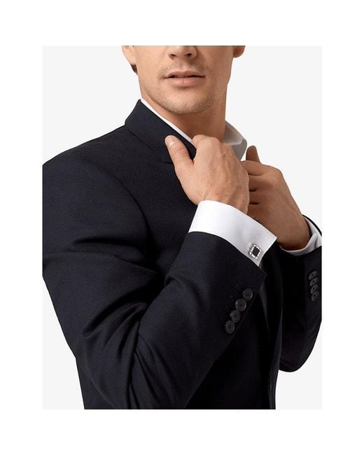 Cartier White Santos De Sterling- Cufflinks for men
