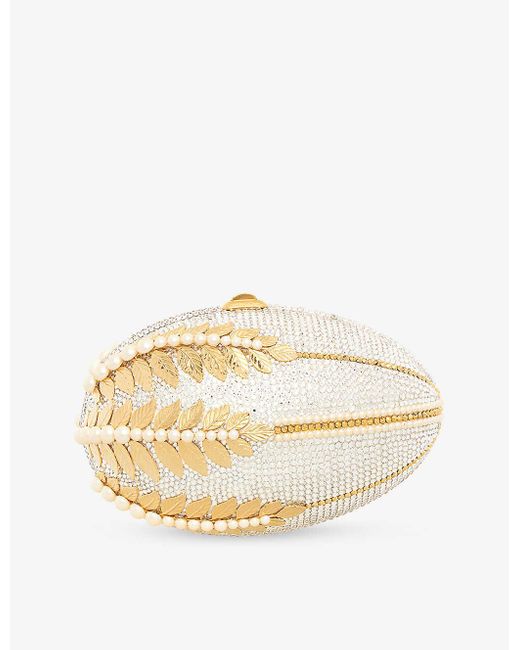 Judith Leiber Natural Limited-edition 1960s egg Empire Metal Clutch Bag