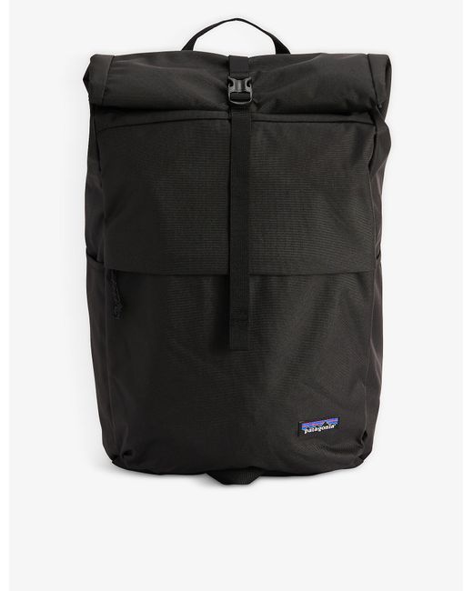 Patagonia Black Arbor Roll-top Recycled-polyester Backpack