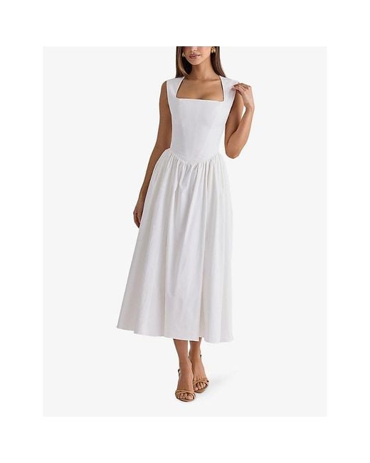 House Of Cb White Womens House Of Cb