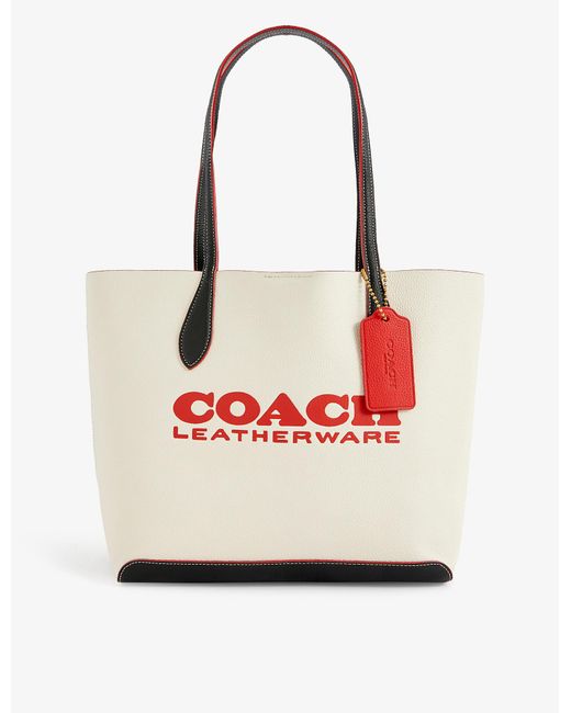 COACH Kia Leather Tote Bag | Lyst Canada