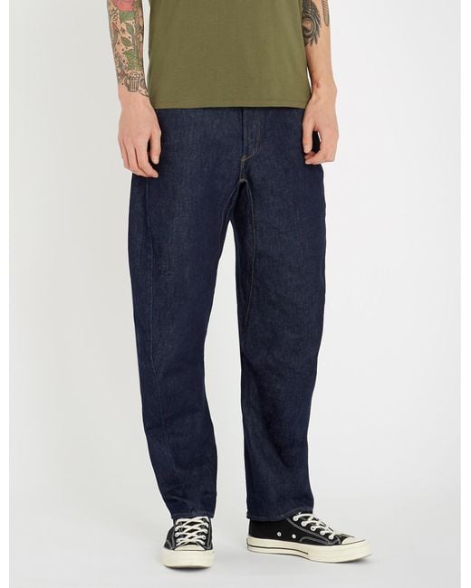 Levi's 570 baggy-fit Tapered Jeans in Blue for Men | Lyst