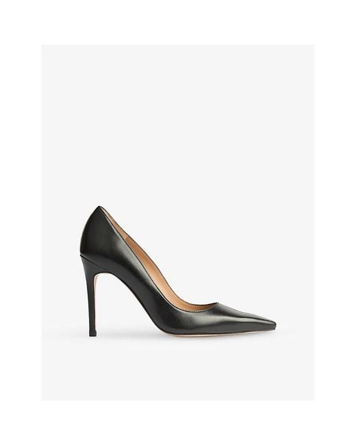 L.K.Bennett Multicolor New Fern Leather Pointed-Toe Courts