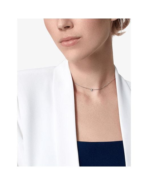 Cartier Natural D'Amour Small 18Ct- And 0.09Ct Diamond Necklace