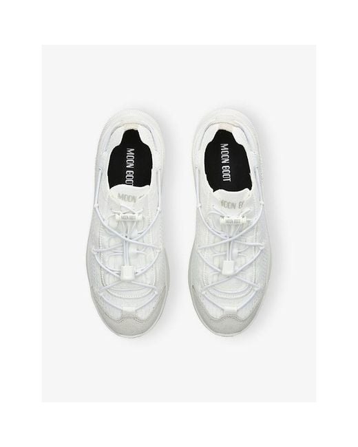 Moon Boot White Moonlight Knitted Trainers