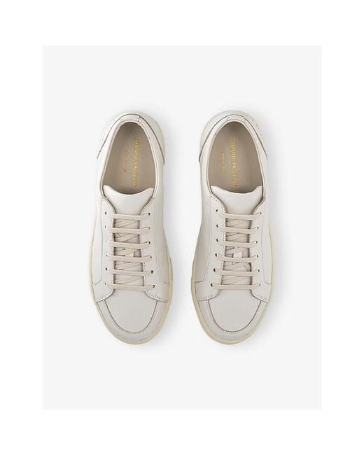 Common Projects White Premium Skate Leather Trainers for men