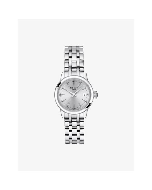 Tissot Metallic T129.210.11.031.00 Classic Dream Lady Stainless-Steel Quartz Watch for men