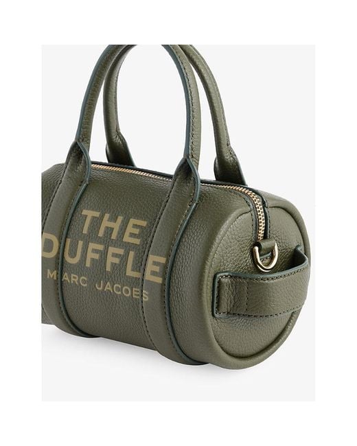 Marc Jacobs Green The Leather Mini Duffle Bag