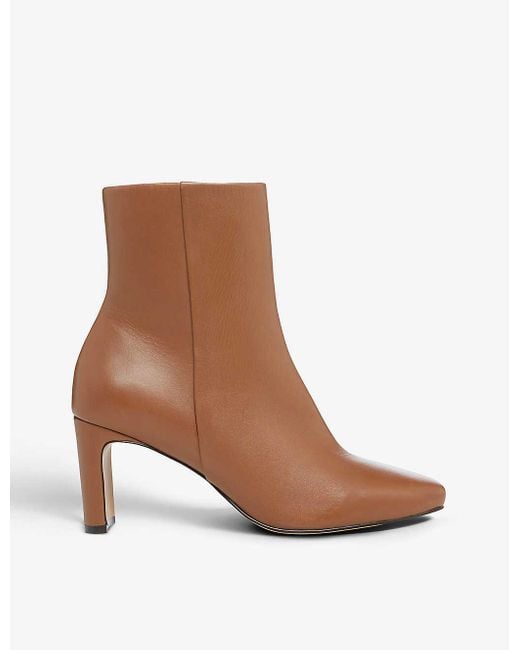 dune brown ankle boots
