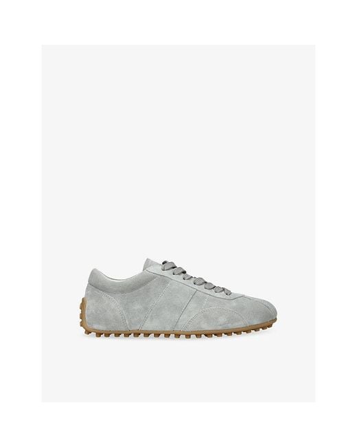 Tod's Gray Sportiva 59L Suede Trainers