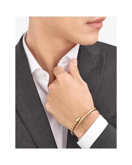 BVLGARI Metallic Serpenti Viper 18Ct- Bracelet