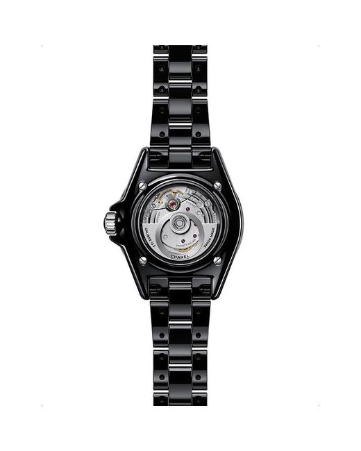 Chanel Black H5696 J12 Ceramic And Steel Automatic Automatic Watch