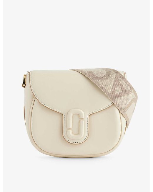 Marc Jacobs Natural The J Marc Small Saddle Bag