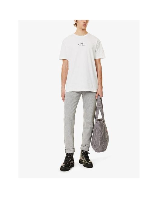 Polo Ralph Lauren White Logo-print Short-sleeve Cotton-jersey T-shirt X for men