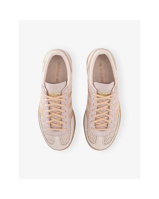 adidas Handball Spezial Raffia Trainers in Natural | Lyst UK
