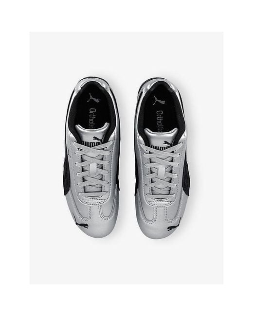 PUMA Black Speedcat Og Leather Trainers for men